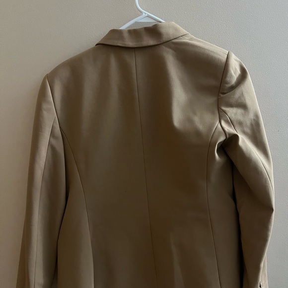 Michael Kors Double Breasted Cotton Stretch Peak Lapel Blazer size 10 new - Picture 5 of 5